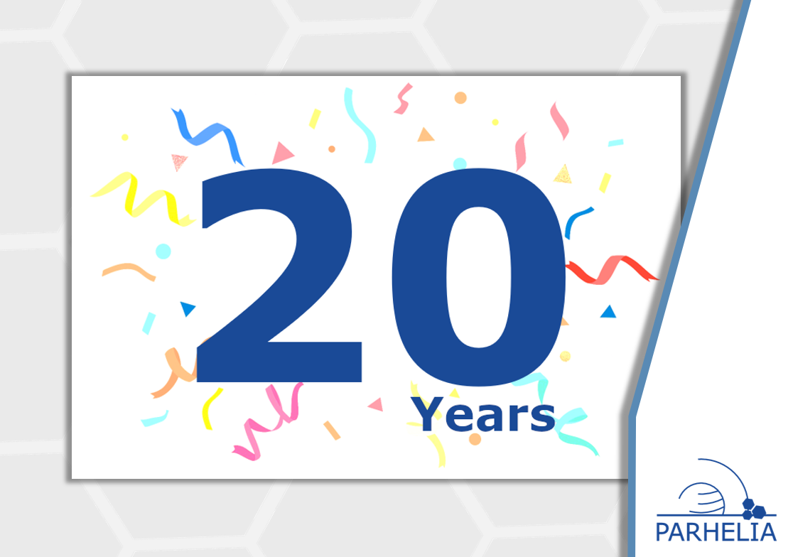 Parhelia celebrates its 20th anniversary!